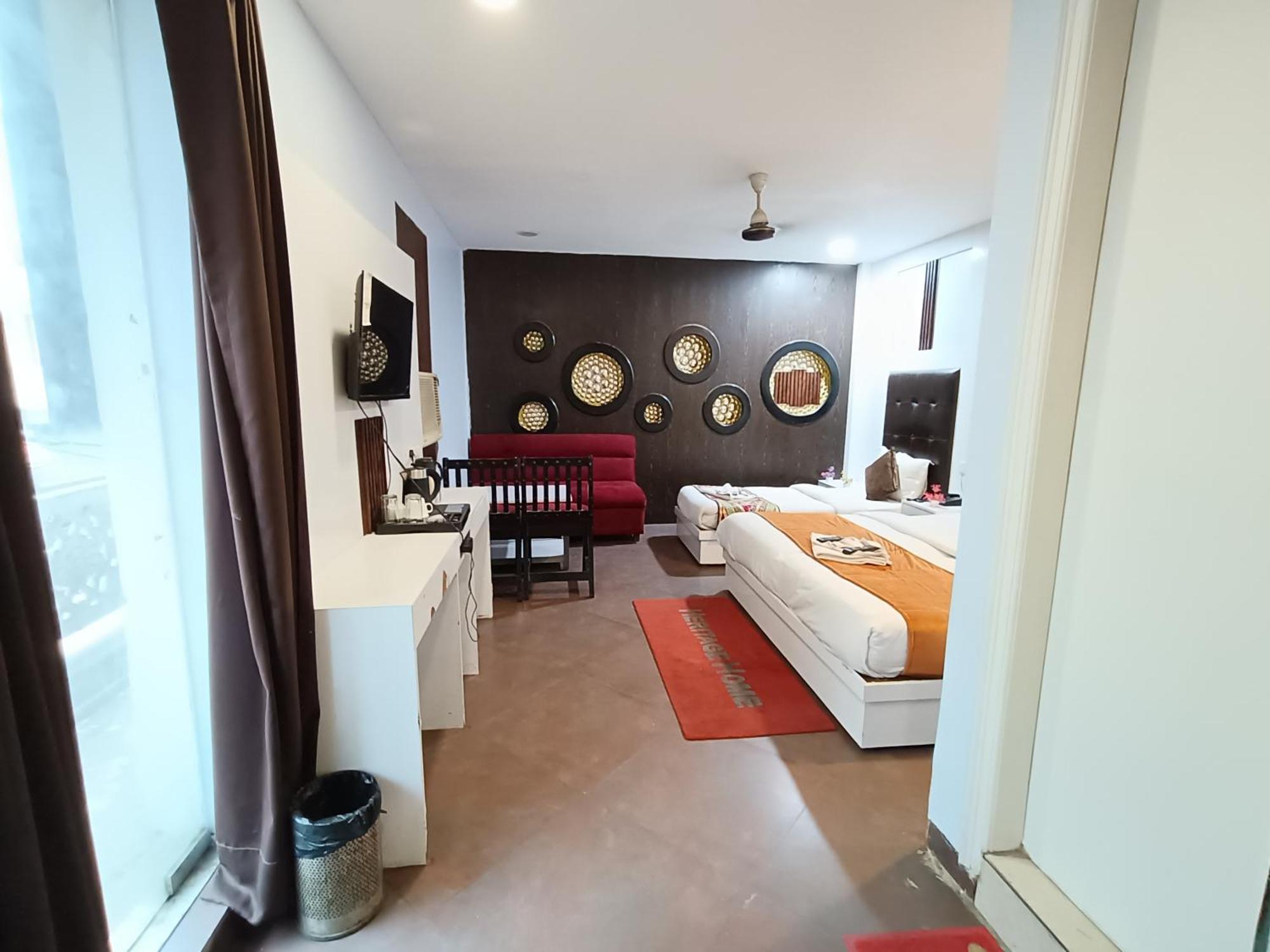 Hotel Heritage Home Walking 1 Minuit From R K Ashram Metro Station New Delhi Luaran gambar